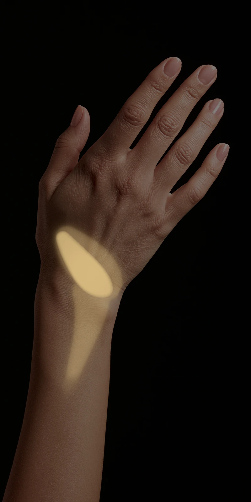 Referral pattern of the extensor carpi radialis longus and brevis on a back-of-hand close-up